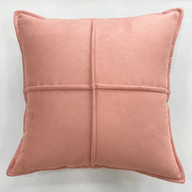 COJÍN RIPLEY HOME NEW VELVET CRUZ PALO ROSA 42 X 42 CM - 2