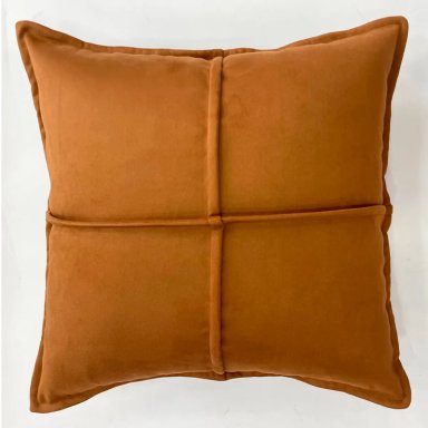 COJÍN RIPLEY HOME NEW VELVET CRUZ NATURAL 42 X 42 CM - 2