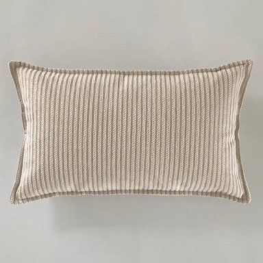 COJÍN RIPLEY HOME LÍNEAS CRUDO 30 X 50 CM - 2