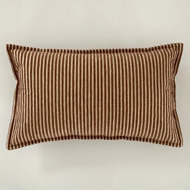 COJÍN RIPLEY HOME LÍNEAS CAFÉ 30 X 50 CM - 2