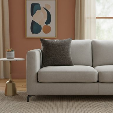 COJÍN RIPLEY HOME JASPEADO NEGRO 50 X 50 CM - 3