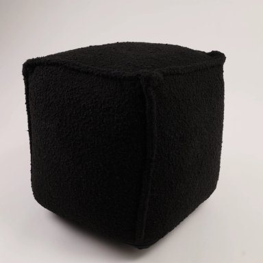 PUFF CUBO NEGRO - 3