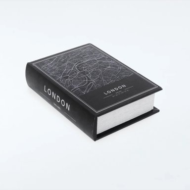 LIBRO DECORATIVO RIPLEY HOME LONDON 19 X 25 X 6 CM