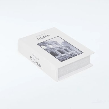 LIBRO DECORATIVO RIPLEY HOME ROMA 19 X 25 X 6 CM