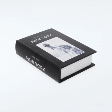 LIBRO DECORATIVO RIPLEY HOME NEW YORK 19 X 25 X 6 CM