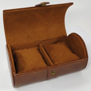 PORTA RELOJ RIPLEY HOME SET X2 MARRÓN 7.5 X 15 CM - 3