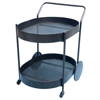 MESA DE BAR MAISON LINETT JUNCO 62 X 50 CM - 2