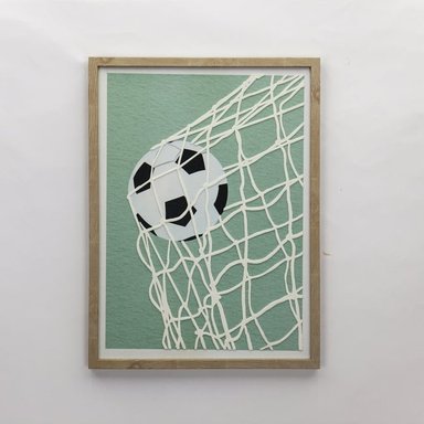 CUADRO RIPLEY HOME PELOTA DE FUTBOL 30X40X1.8 CM - 1