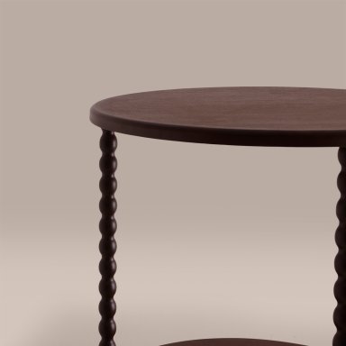 MESA DE APOYO RIPLEY HOME ESFERAS MADERA 55CM - 2