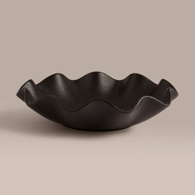 CENTRO DE MESA RIPLEY HOME ONDAS NEGRO 20X20 CM - 2