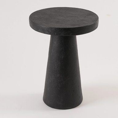 MESA DE APOYO RIPLEY HOME MARMOL NEGRA LISO 56CM - 2