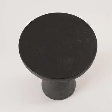 MESA DE APOYO RIPLEY HOME MARMOL NEGRA LISO 56CM - 4