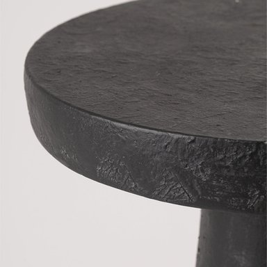 MESA DE APOYO RIPLEY HOME MARMOL NEGRA LISO 56CM - 5