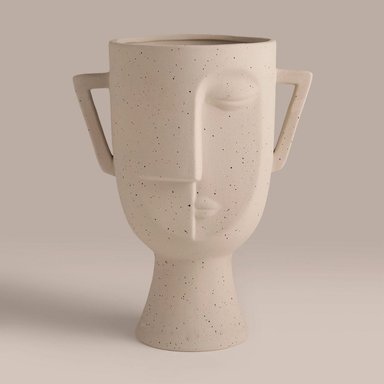 FLORERO RIPLEY HOME ROSTRO CON ASAS 29CM - 2