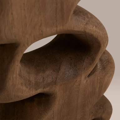 ADORNO RIPLEY HOME MADERA MARRÓN 48CM - 3