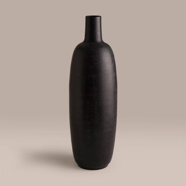 JARRÓN MAISON LINETT NEGRO 60.5CM - 2