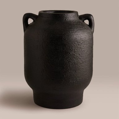 JARRÓN MAISON LINETT ASAS NEGRO 40CM - 2