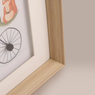 CUADRO RIPLEY HOME COCODRILO EN BICICLETA 30X40 CM - 2