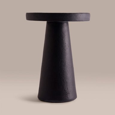 MESA DE APOYO MAISON LINETT MARMOL MADERA NEGRO MAISON - 2