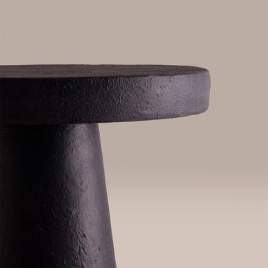 MESA DE APOYO MAISON LINETT MARMOL MADERA NEGRO MAISON - 3