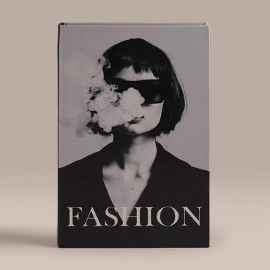 CAJA LIBRO RIPLEY HOME FASHION NEGRO 30X20 CM - 2