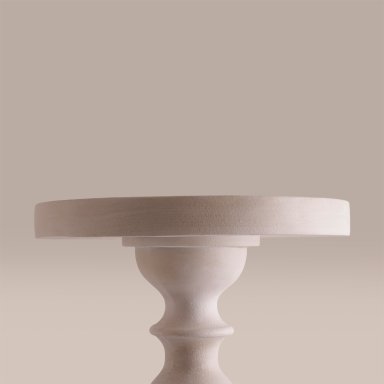 MESA DE APOYO RIPLEY HOME ROMANTICO BLANCO - 2