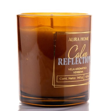 VELA AROMÁTICA ALIRA HOME CON CERA DE SOJA VERBENA - 3