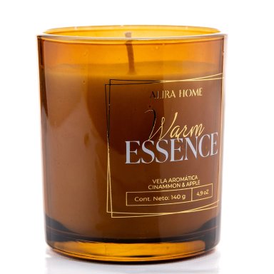 VELA AROMÁTICA ALIRA HOME CON CERA DE SOJA CINAMMON + APPLE - 3