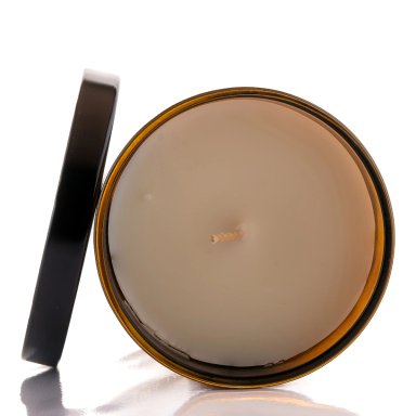 VELA AROMÁTICA CRISTAL ALIRA HOME CON CERA DE SOJA CINAMMON+APPLE - 5