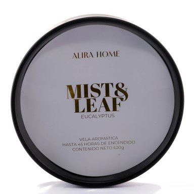 VELA AROMÁTICA CERÁMICA ALIRA HOME 3 MECHAS CERA DE SOJA EUCALYPTUS - 3