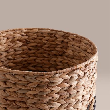 CANASTO RIPLE HOME BICOLOR NEGRO 26CM - 2