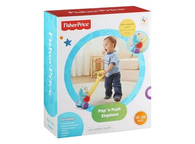 JUGUETE FISHER PRICE ELEFANTE CAMINA CONMIGO Y8651 - 2
