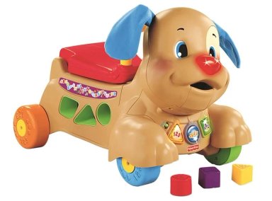 JUGUETE BEBÉ FISHER PRICE L PERRITO CAMINA RÍE Y APRENDE - 2