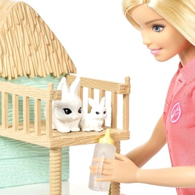 BARBIE PROFESIONES SET DE JUEGO RESCATE DE ANIMALITOS - 11