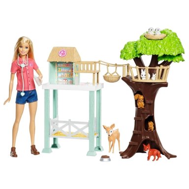 BARBIE PROFESIONES SET DE JUEGO RESCATE DE ANIMALITOS - 4