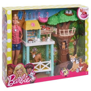 BARBIE PROFESIONES SET DE JUEGO RESCATE DE ANIMALITOS - 9