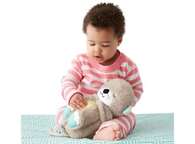 JUGUETE BEBE FISHER-PRICE NUTRIA HORA DORMIR - 2