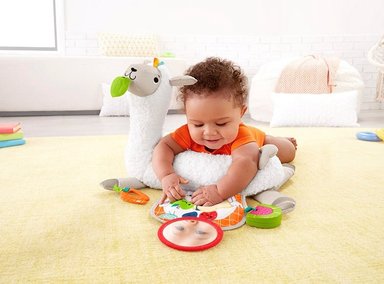 JUGUETE BEBE FISHER-PRICE GHJ03 COJIN ACTIVIDADES LLAMA - 2
