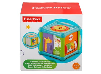 JUGUETE FISHER PRICE CUBO ANIMALITOS ACTIVIDADES BFH80 - 2