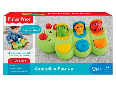 JUGUETE BEBE FISHER-PRICE GCM80 ORUGA ACTIVIDADES - 2