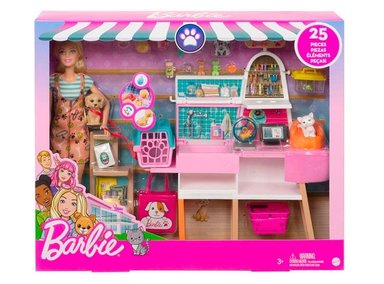 JUGUETE BARBIE TIENDA MASCOTAS - 2