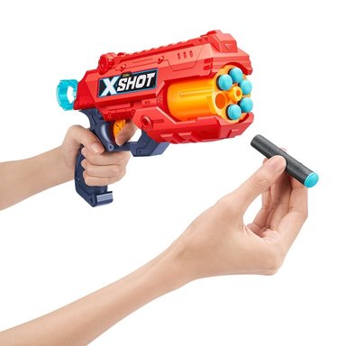 LANZADOR X-SHOT 36433 JUEGO XSHOT DARDOS REFLEX 6 - 2