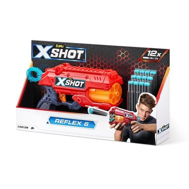 LANZADOR X-SHOT 36433 JUEGO XSHOT DARDOS REFLEX 6 - 5