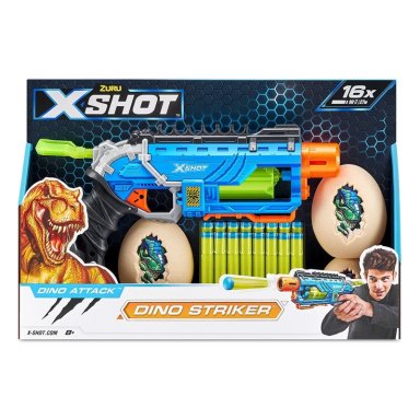 JUEGO DE MESA ZURU 4860 XSHOT LANZADOR DARDOS DINO STRIKER - 5