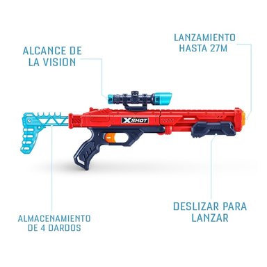 LANZADOR DARDOS OJO HALCN X-SHOT 36435 - 2