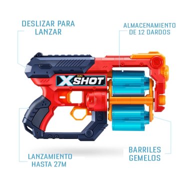 JUEGO DE MESA X-SHOT 36436 XSHOT LANZADOR DARDOS XCESS - 2