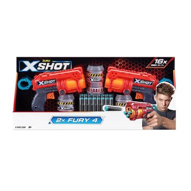 LANZADOR DARDOS 2X FURY 4 X-SHOT 36329 - 5