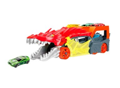 PISTA HOT WHEELS JUGUETE CITY REMOLQUE DRAGON GTK42 - 3