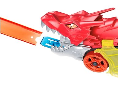 PISTA HOT WHEELS JUGUETE CITY REMOLQUE DRAGON GTK42 - 5