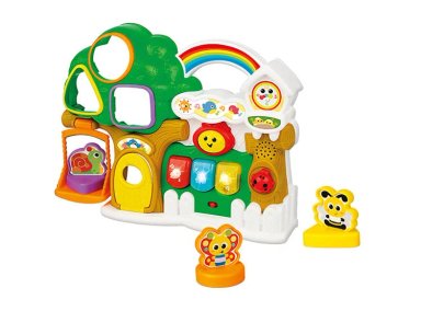 JUGUETE BEBÉ WINFUN LIGHT 'N SOUNDS SORTER TREEHOUSE
